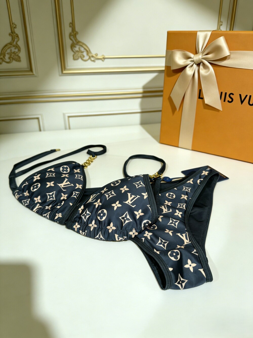 Louis Vuitton Triangle Bikini Set - Picture 4 of 6